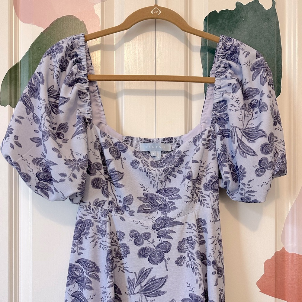 Hill House Home Matilda Dress in Lilac Crepe